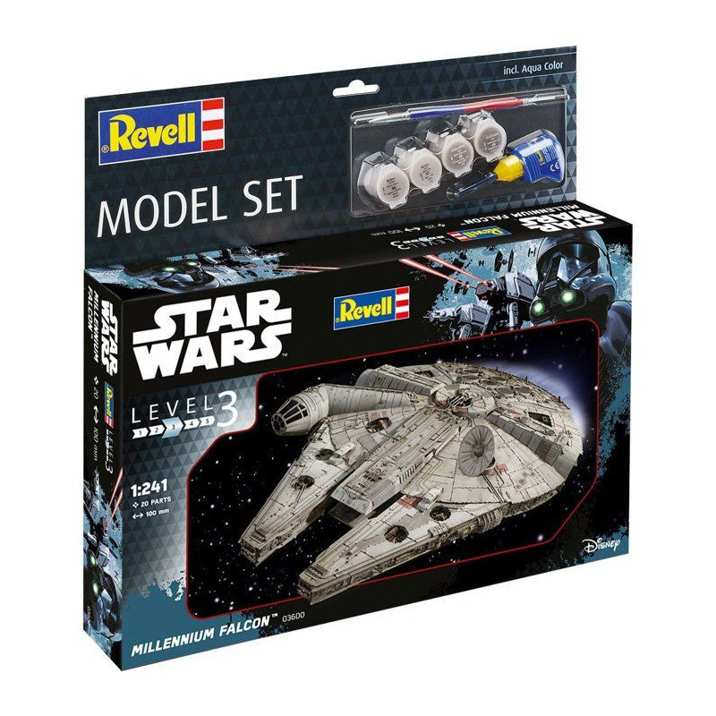 REVELL Maquette Model set Star Wars Millennium Falcon 63600