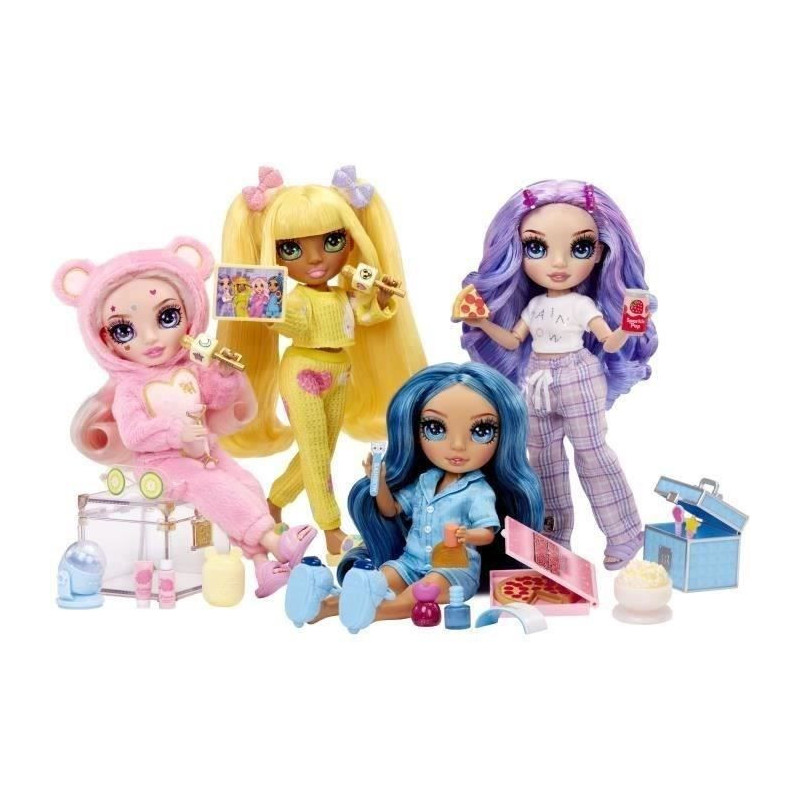 Junior High Pajama Party - 22cm articulated fashion doll - Bella (pink