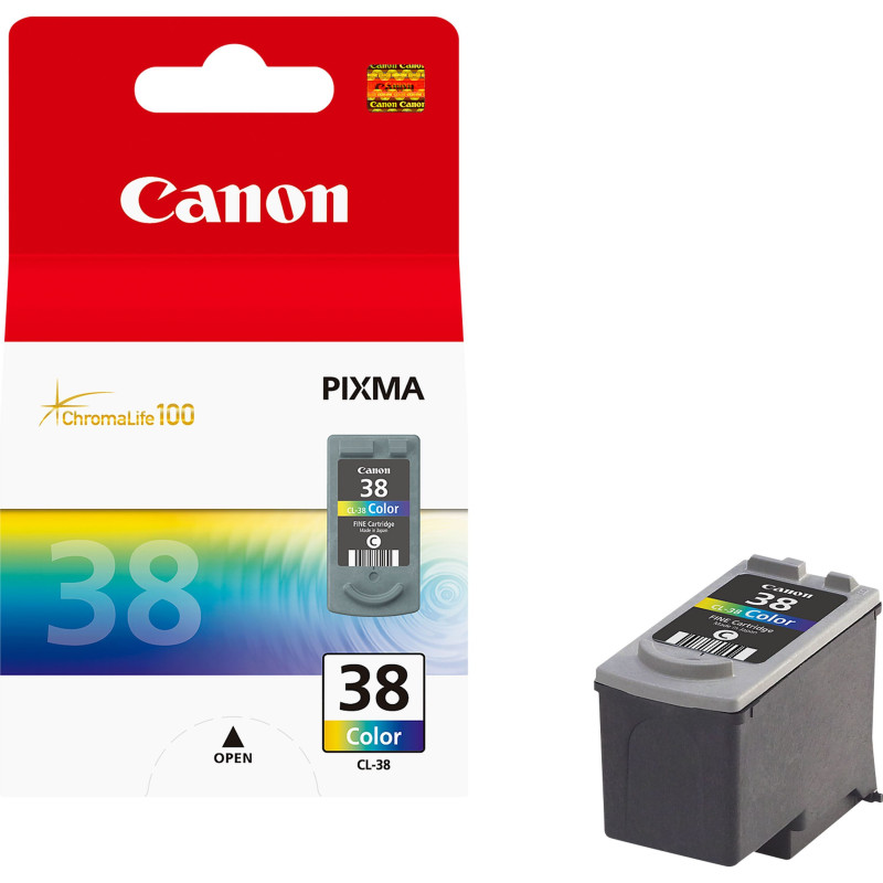 Canon CL38 Ink Cartridge Colors
