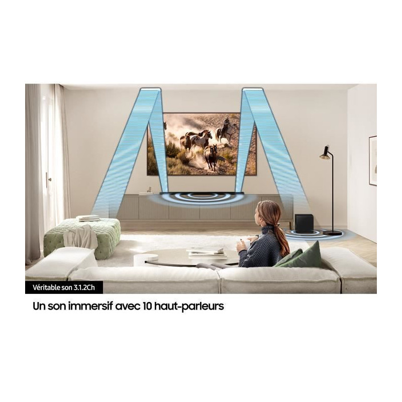 Soundbar - Samsung - HW-S810D - 3.1.2Ch - Dolby Atmos - Wireless subwo
