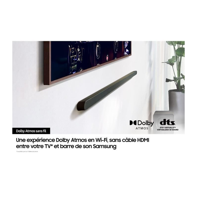 Soundbar - Samsung - HW-S810D - 3.1.2Ch - Dolby Atmos - Wireless subwo