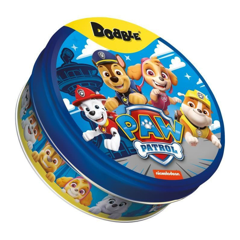 Dobble: Paw Patrol|Zygomatic - Board game - 5 mini-games - from 6 year
