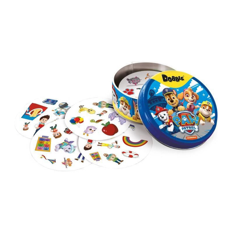 Dobble: Paw Patrol|Zygomatic - Board game - 5 mini-games - from 6 year