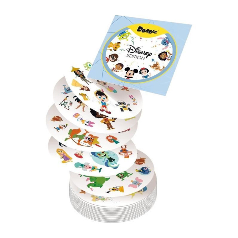 Dobble: Disney 100 years|Zygomatic - Board game - 5 mini-games - from