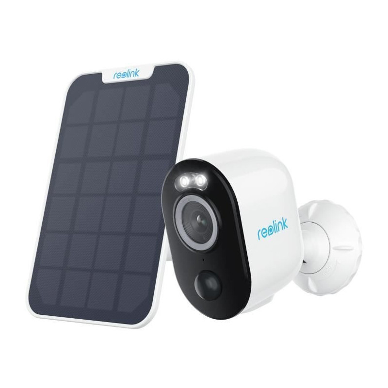 Outdoor camera - REOLINK - B330 - Solar panel - White