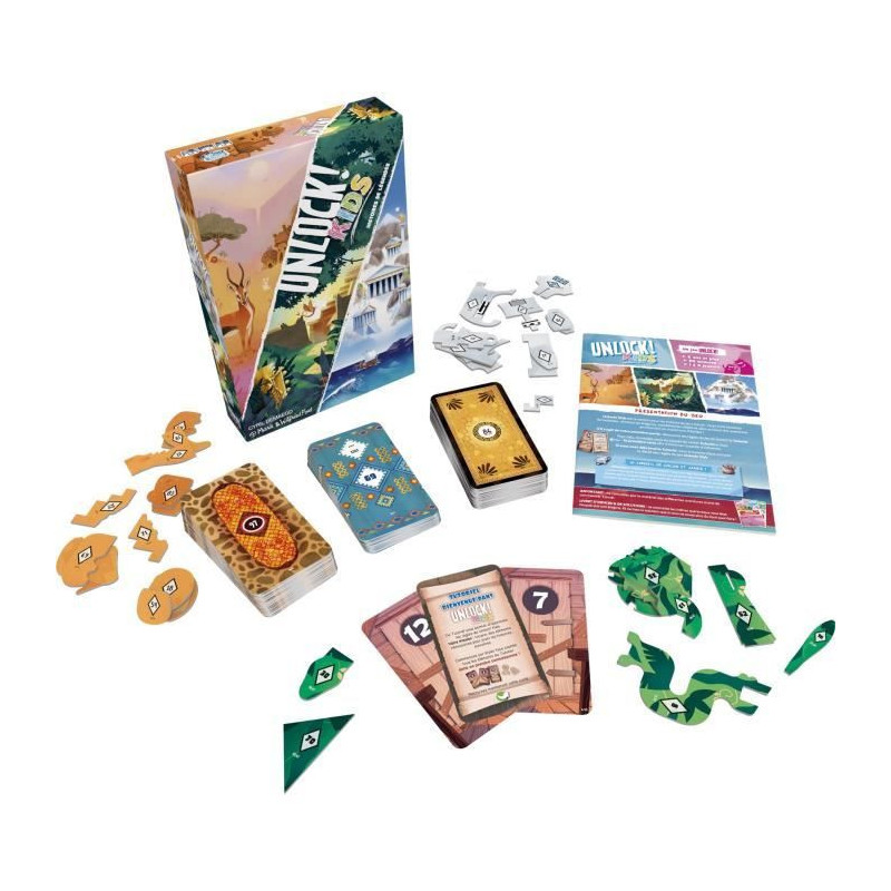 Unlock! Kids Stories Myths|Asmodee - Escape Game - 3 stories each 2 ad