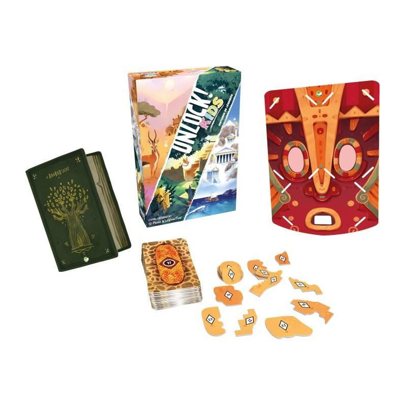 Unlock! Kids Stories Myths|Asmodee - Escape Game - 3 stories each 2 ad
