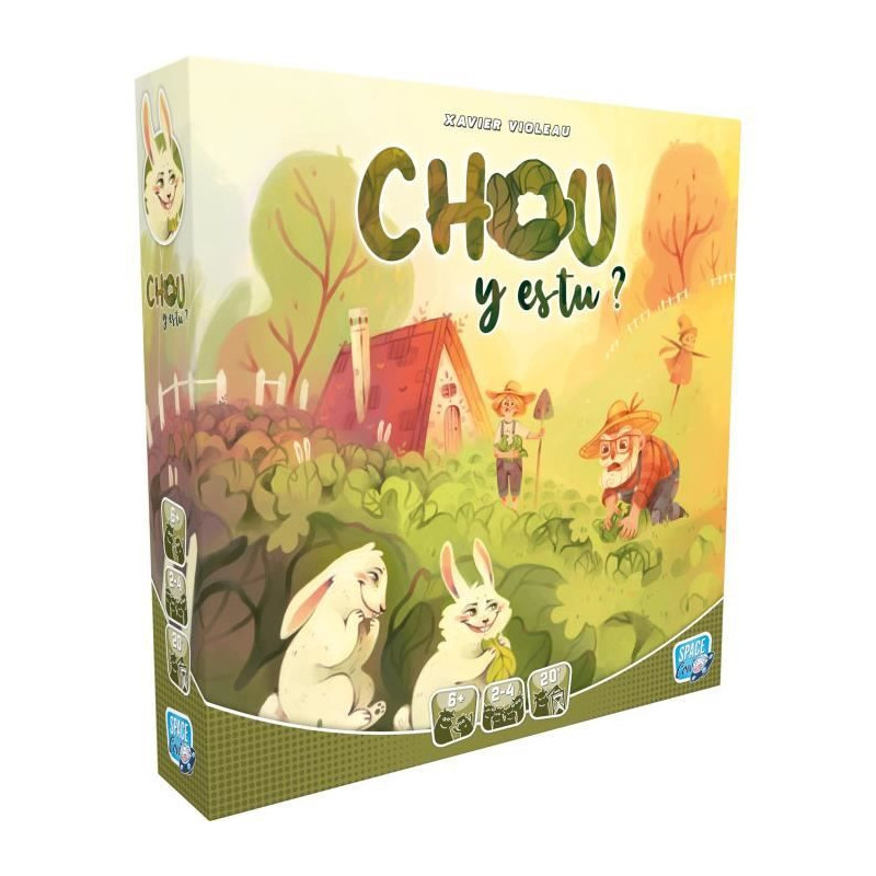 Chou, are you there - Asmodee - Simple observation and strategy game -