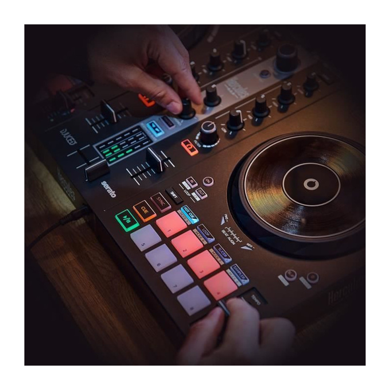 Hercules DJControl Inpulse 300 MK2 PC Speaker - USB DJ Controller - 2