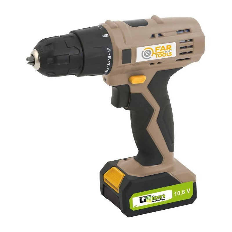 Fartools wireless drill 10.8v li-ion li 108
