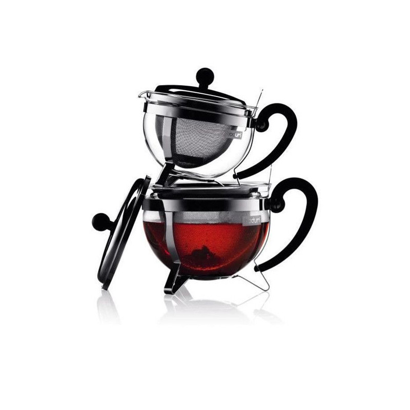 BODUM CHAMBORD Teapot with 1.3L gray sieve