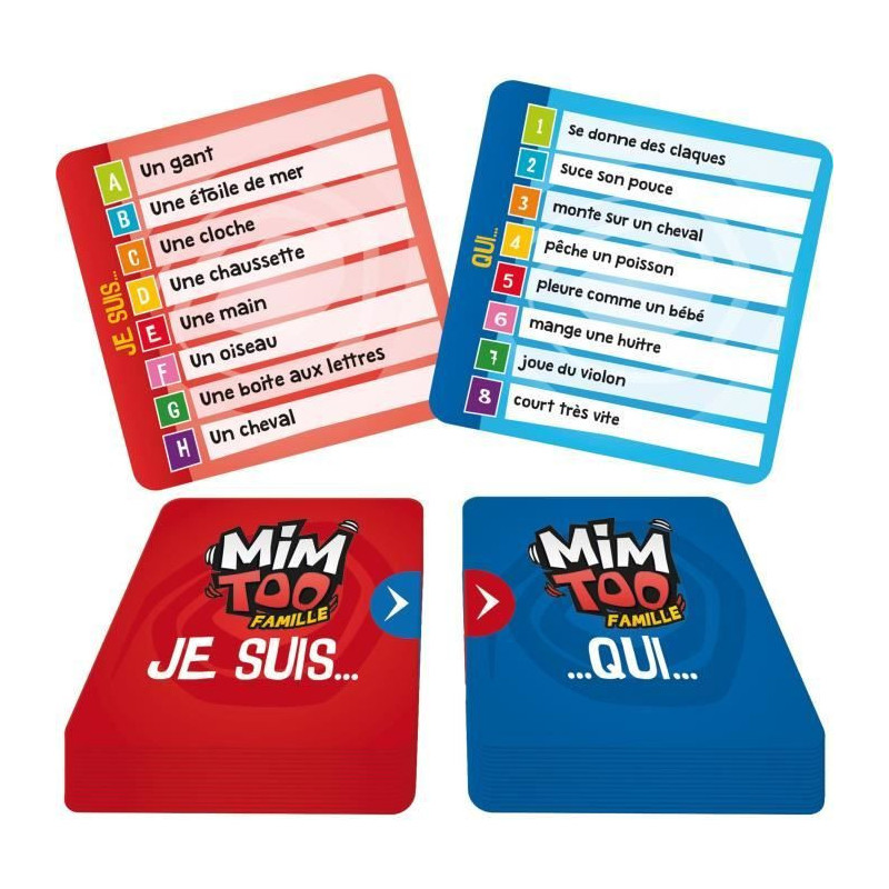 Mimtoo: Family|Asmodee - Card and imagination game - from 6 years old