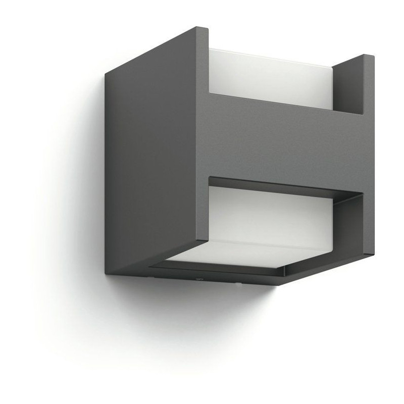 PHILIPS Arbor outdoor wall lamp 2x4,5W 230V - Anthracite