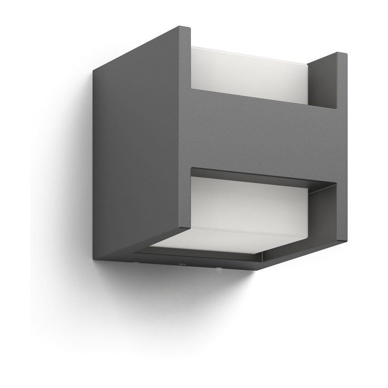 PHILIPS Arbor outdoor wall lamp 2x4,5W 230V - Anthracite