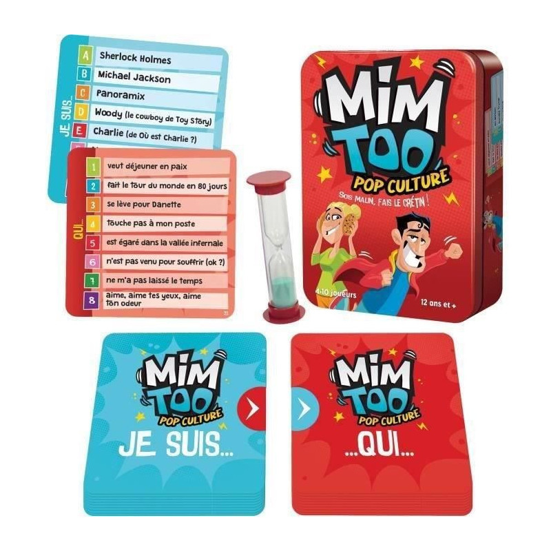 Mimtoo: pop culture - asmodee - board game