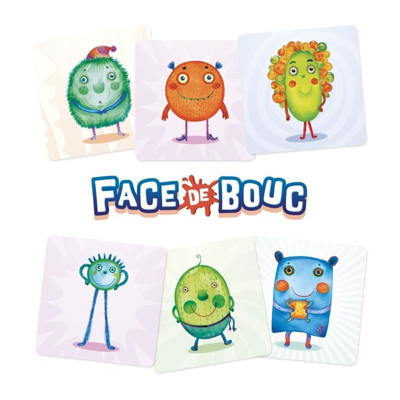 Goat face - Asmodee - Fun memory game that encourages creativity - Age