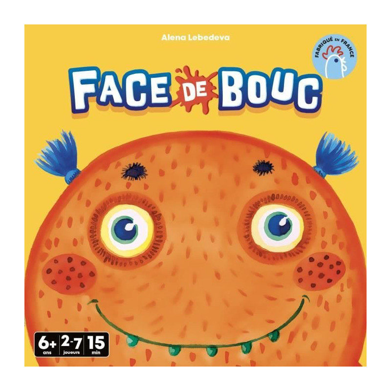 Goat face - Asmodee - Fun memory game that encourages creativity - Age