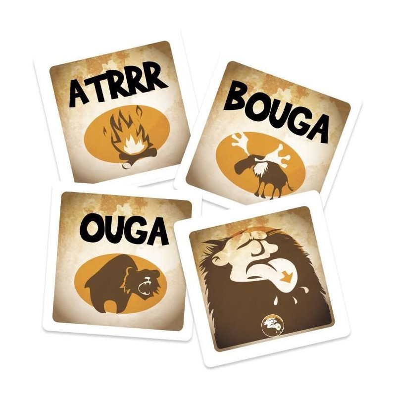 Ouga Bouga - Asmodee - Become the leader of the clan - Ages 7 - Made i