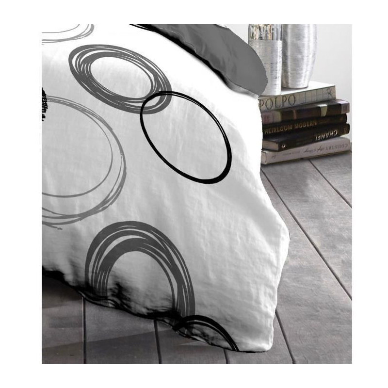 Darace microfibre duvet set - 1 duvet cover 220 x 240 cm + 2 pillowcas