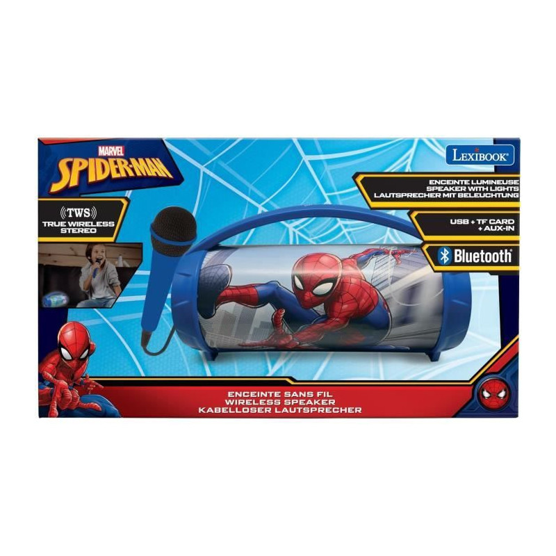 Spider-Man Wireless Bluetooth Speaker with Microphone