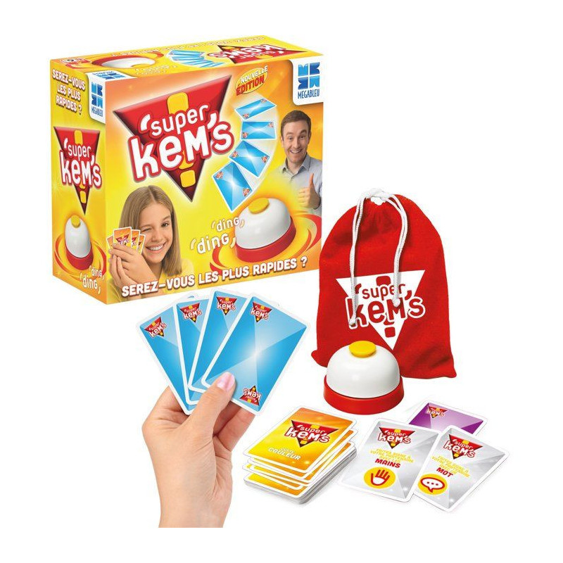 MEGABLEU Card Game - Super Kems (Small Box)