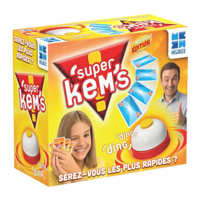 MEGABLEU Card Game - Super Kems (Small Box)