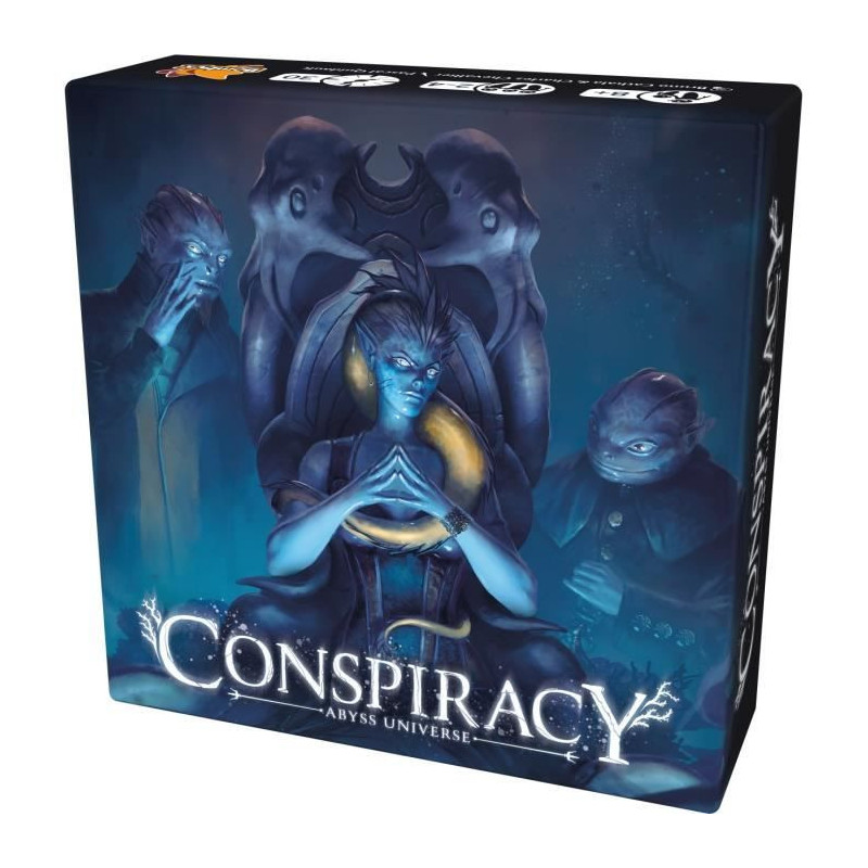 Conspiracy: Abyss Universe - Asmodee - Strategy game - Ages 8