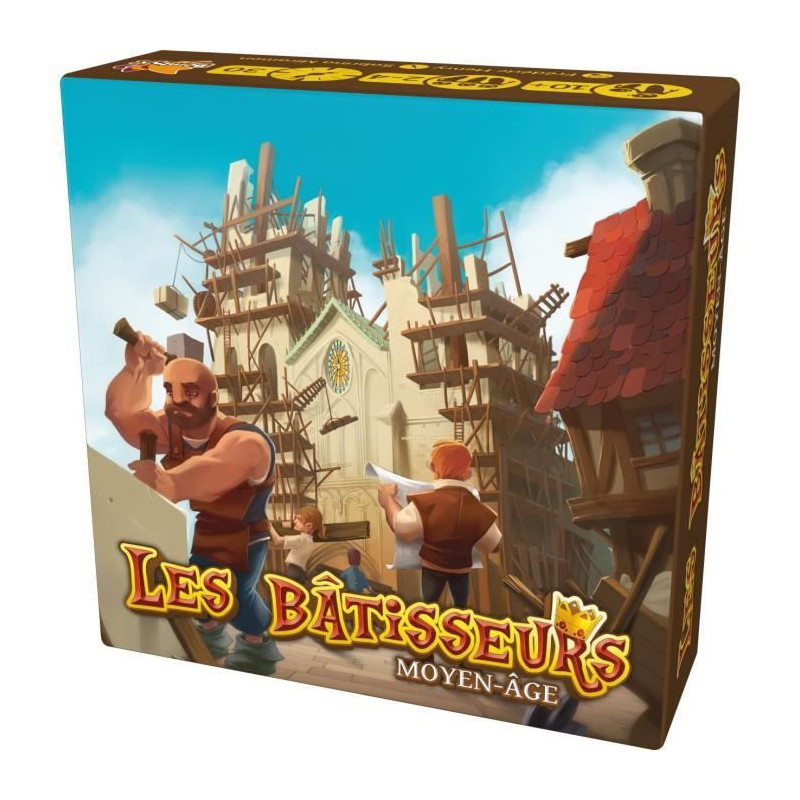 Builders (The): Middle Ages - Asmodee - Party game - From 10 years old