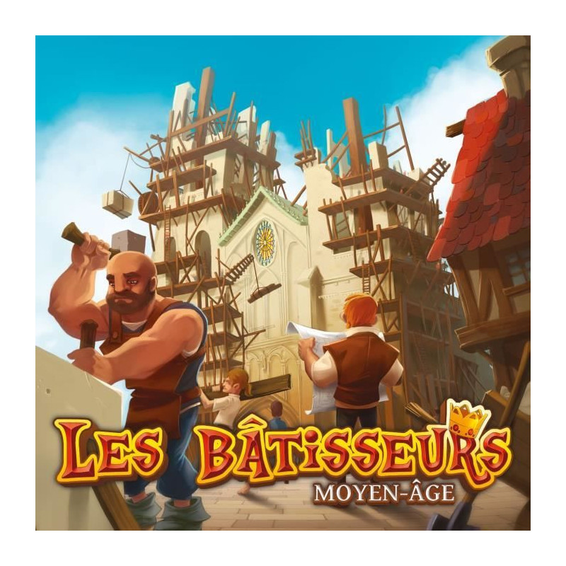 Builders (The): Middle Ages - Asmodee - Party game - From 10 years old