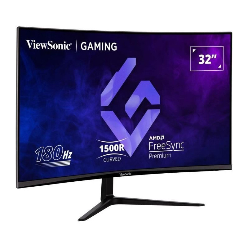 Curved PC Gaming Screen - VIEWSONIC VX3218 - PC - MHD - 32 FHD - VA Pa