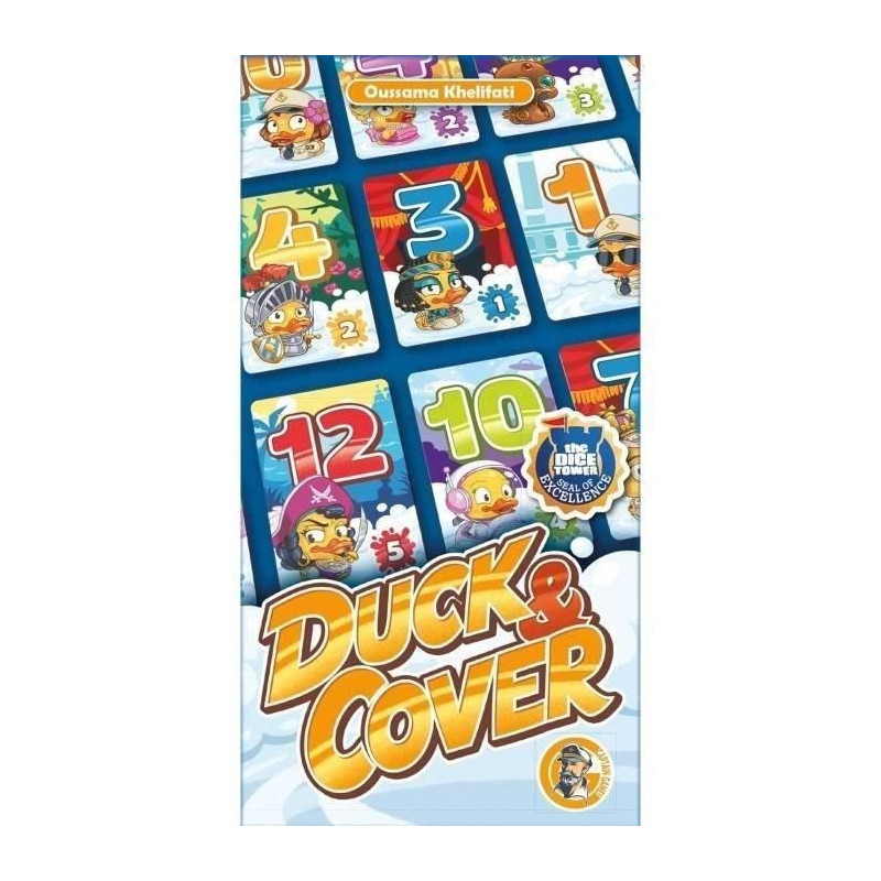 Duck & Cover - Captain Games - Card Game 8 Years+ - 2 to 7 Players - 2