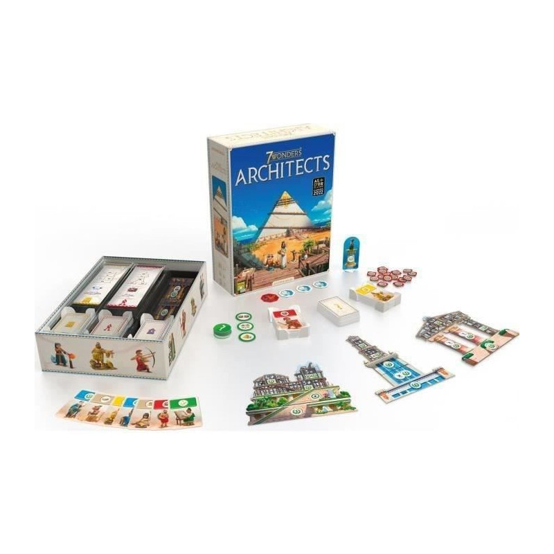 ASMODEE - 7 Wonders: Architects - Age: 8+ - Number of players: 2-7 - M