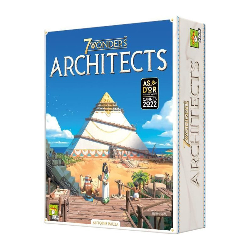 ASMODEE - 7 Wonders: Architects - Age: 8+ - Number of players: 2-7 - M