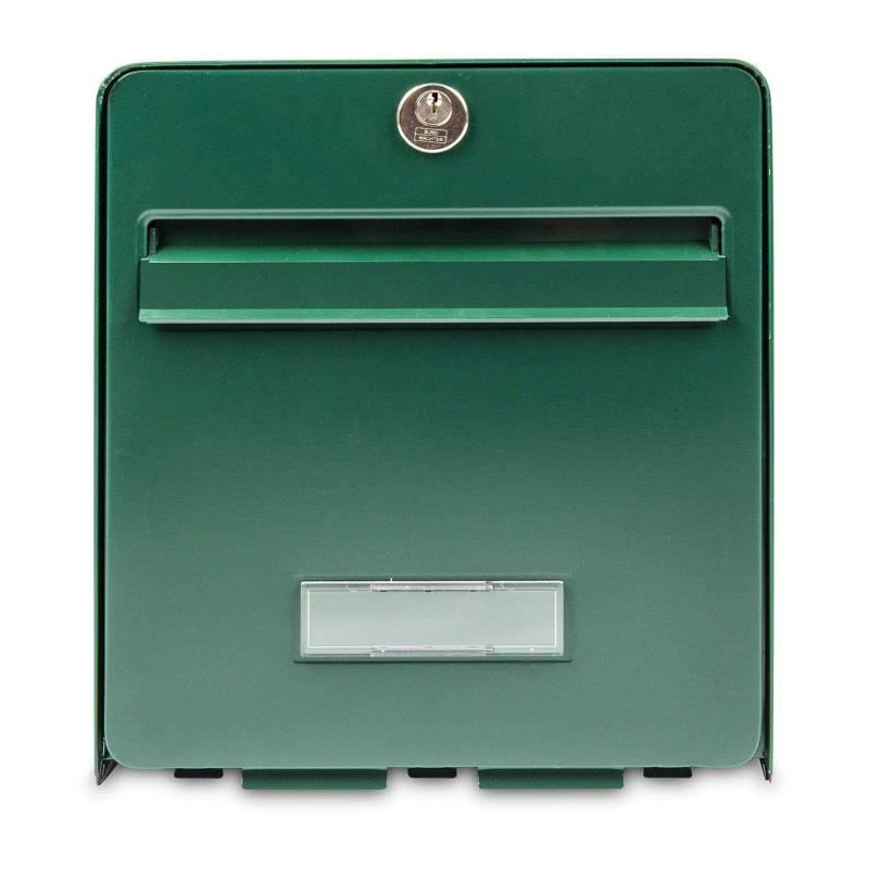 BURG WACHTER Galvanized Steel Favor Letterbox - 1 Door - Green