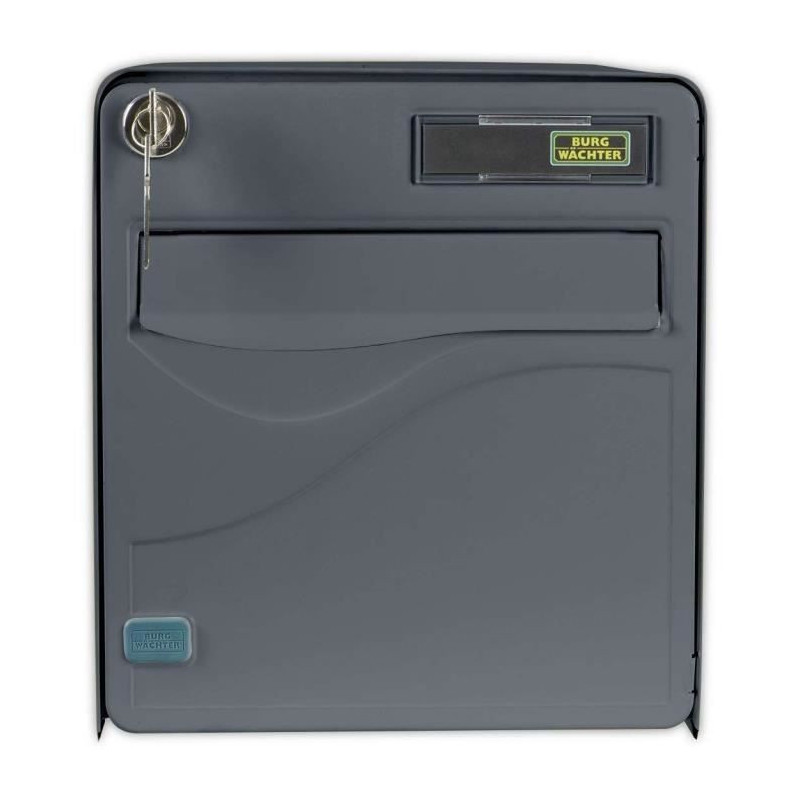 BURG WACHTER BALTIC 1-door mailbox - Free-standing - Galvanized steel