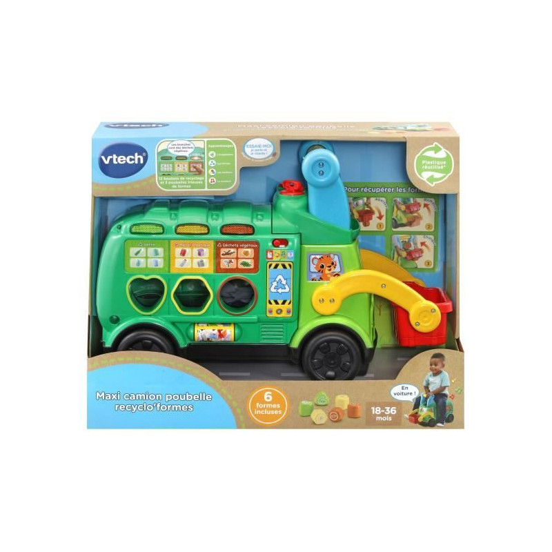 VTECH BABY Maxi Recyclo'Formes Garbage Truck