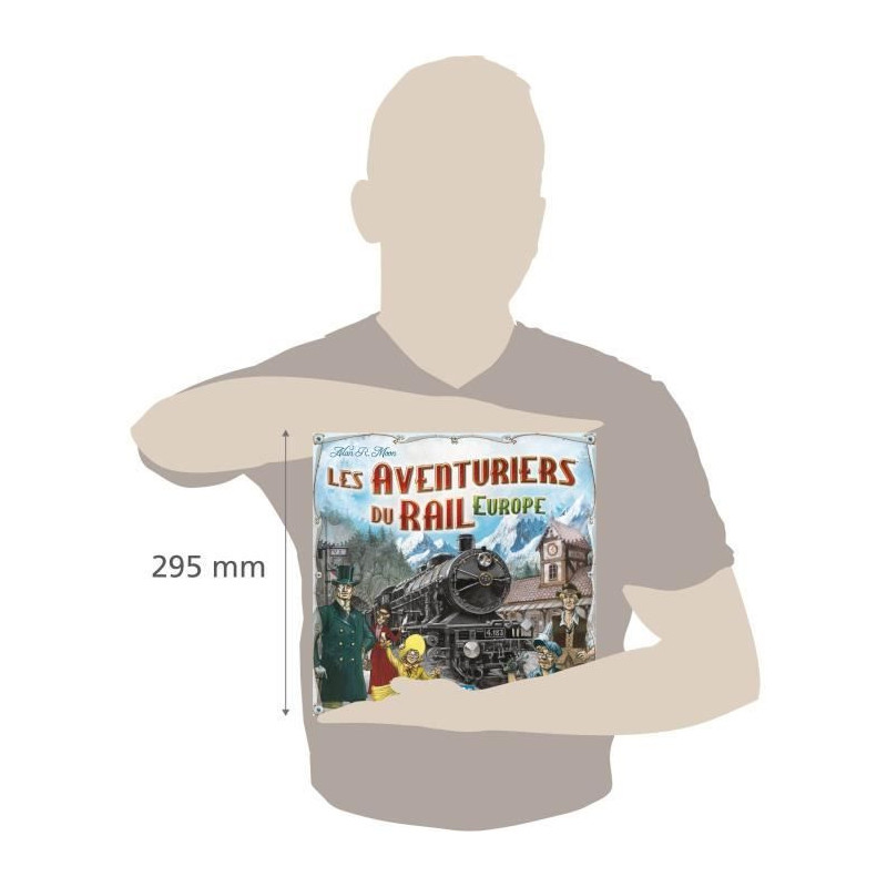 ASMODEE - The Adventurers of Rail Europe - Board Game