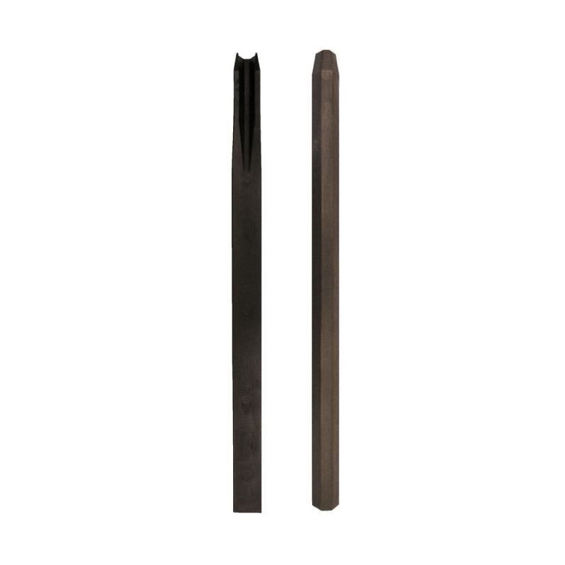 Nature Borderfix Piquet in recycled polyethylene to fix - H58 x 3.6 x