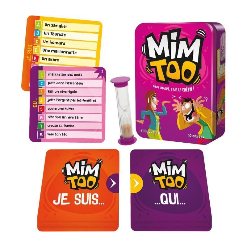 Mimtoo|Asmodee - Card and imagination game - from 6 years old