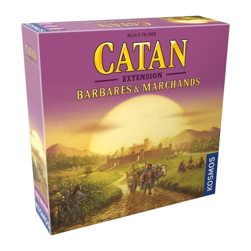 Catan - Expansion: Barbarians & Merchants - Board Game - From 10 years