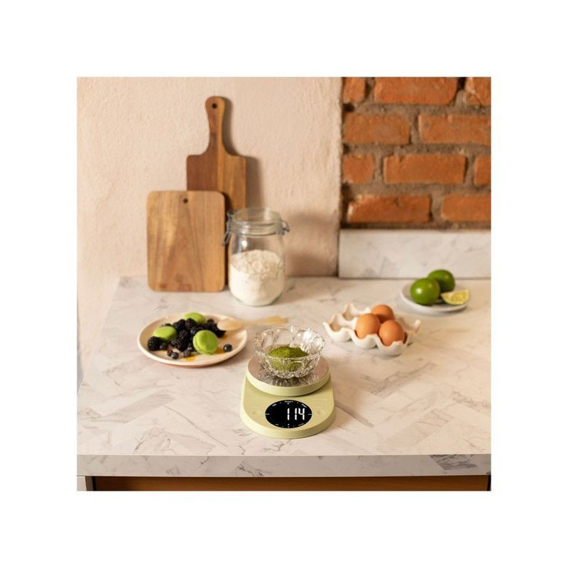 Electronic kitchen scale - Livoo - DOM493M - matcha