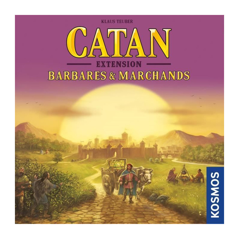 Catan - Expansion: Barbarians & Merchants - Board Game - From 10 years