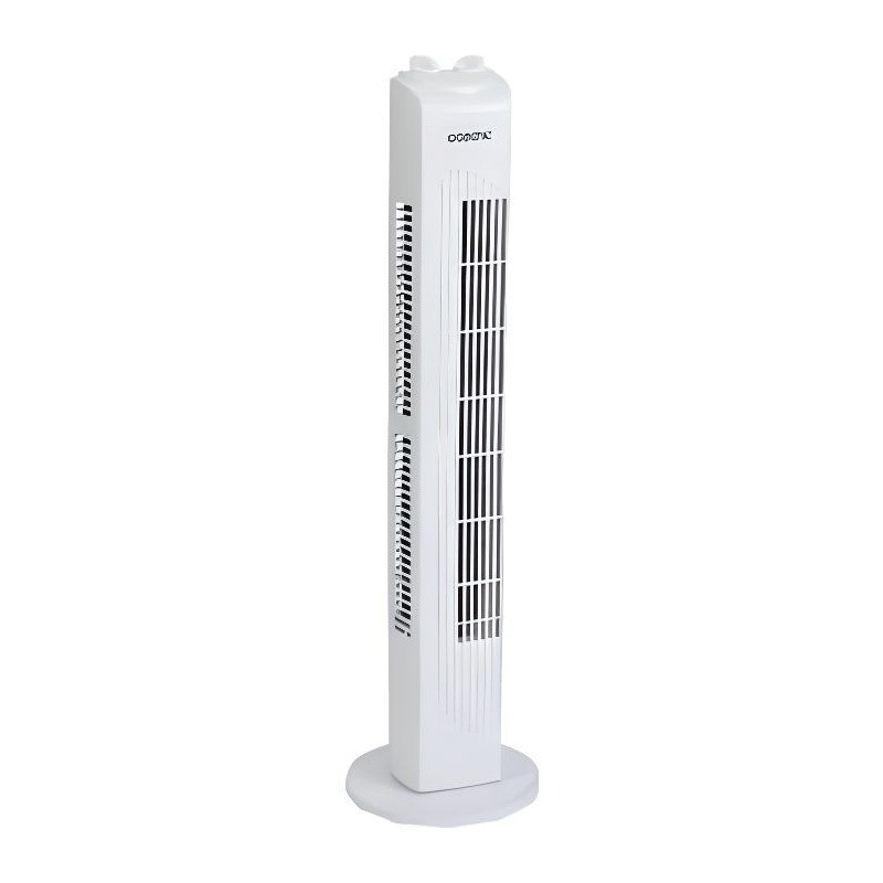 OCEANIC column fan - 45W - Height 78 cm - 3 speeds - oscillating - WHI