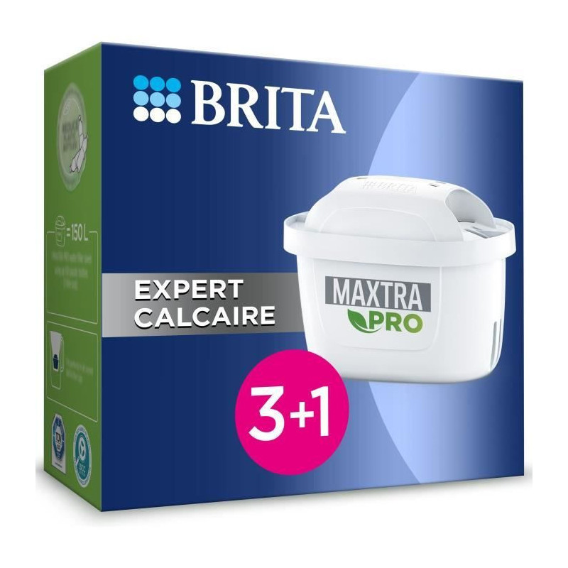 BRITA MAXTRA PRO Expert Anti-Scale Tap Water Filter Cartridge Pack of