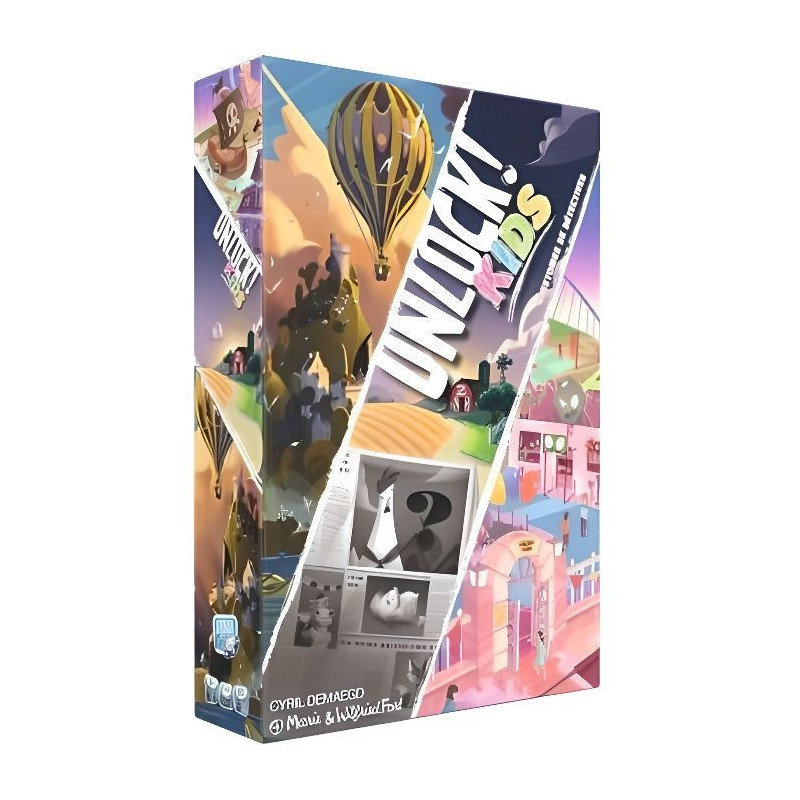 Unlock! Kids- Asmodee - Board game - Children game - Cooperative game