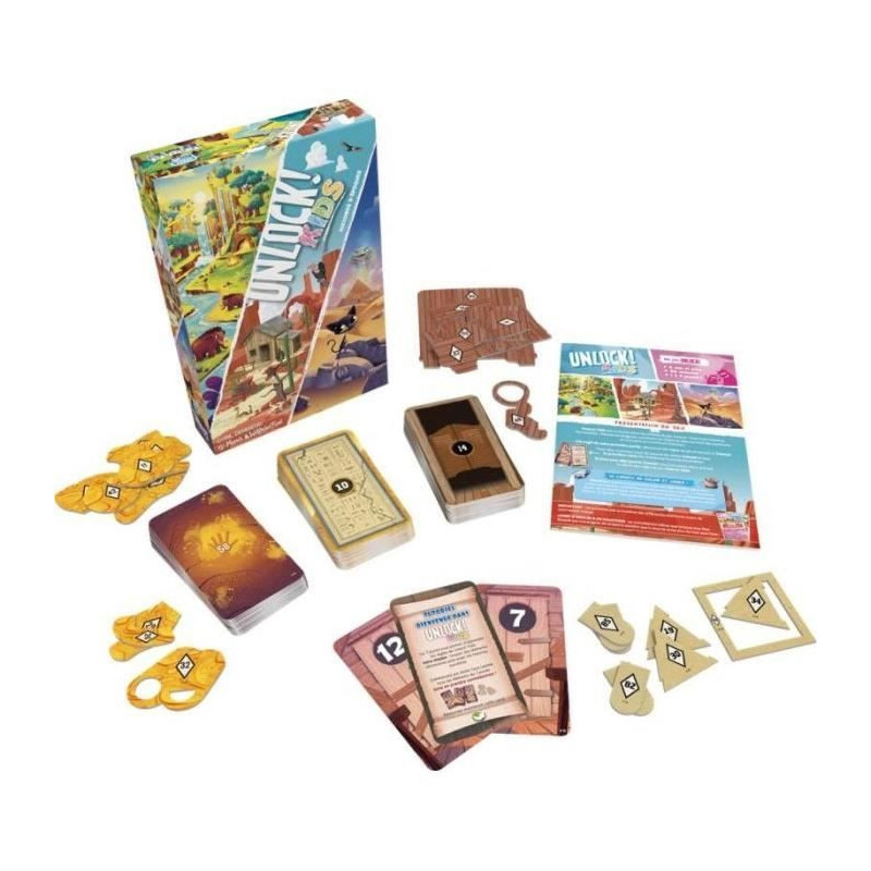 Unlock! Kids Epoques Stories - Asmodee - Board game