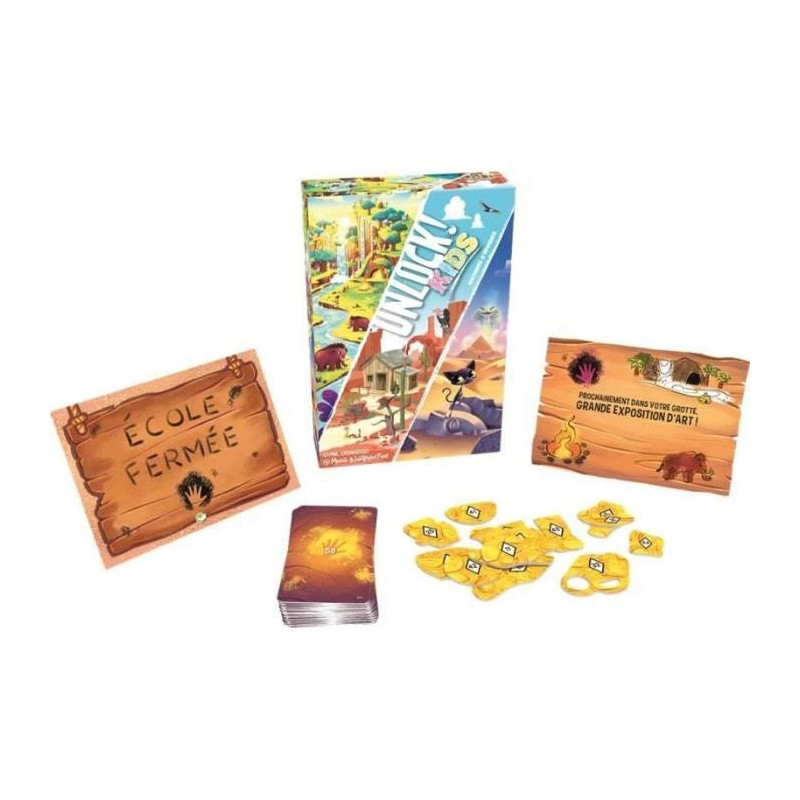 Unlock! Kids Epoques Stories - Asmodee - Board game