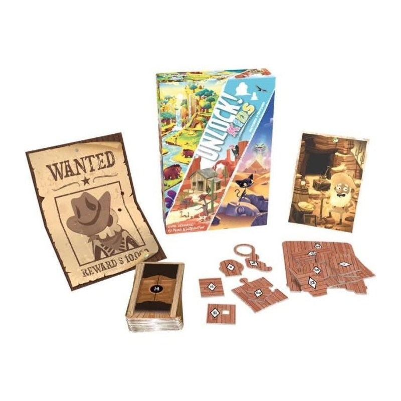 Unlock! Kids Epoques Stories - Asmodee - Board game