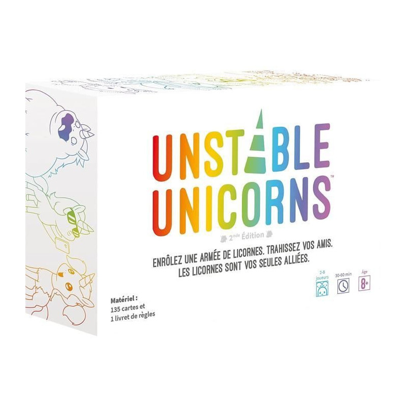 TeeTurtle | Unstable Unicorns | Board game | from 8 years old | 2 to 8