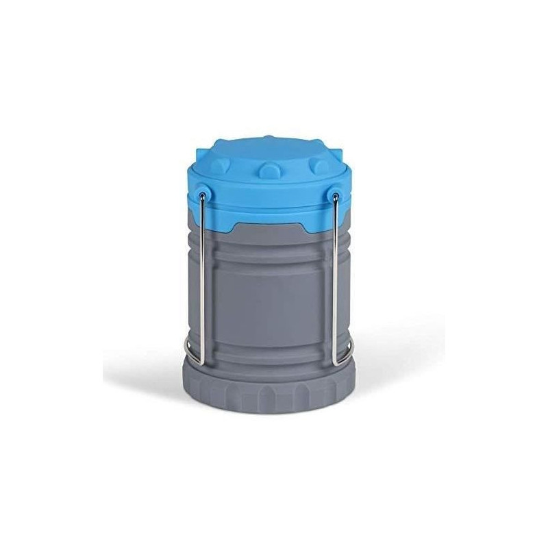 Foldable Lantern - KAMPA - Flare - COB LED - AA Batteries - Grey and B